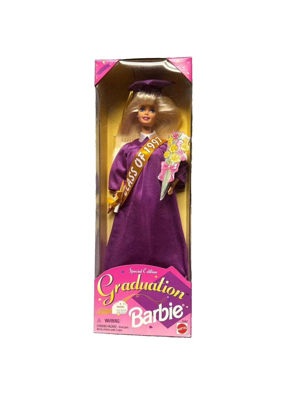 Barbie Doll Class of 1997 Graduation Barbie Special Edition Mattel 16487 NIB